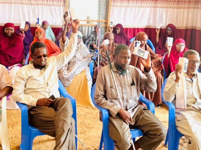 Verteilung von Assistenztechnologien für blinde Menschen